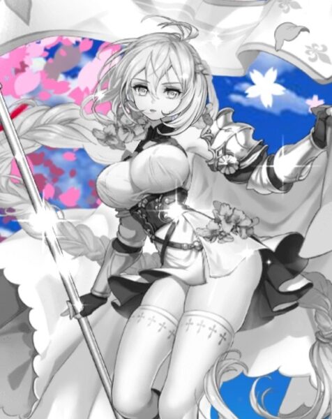 超次元彼女のジャンヌ全体です