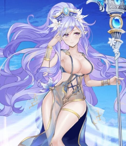 超次元彼女のフレイヤ全体です