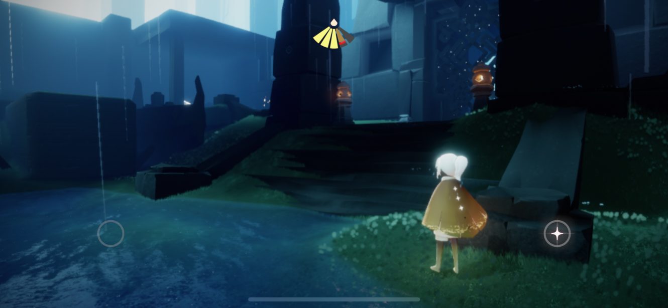 skyの雨の効果