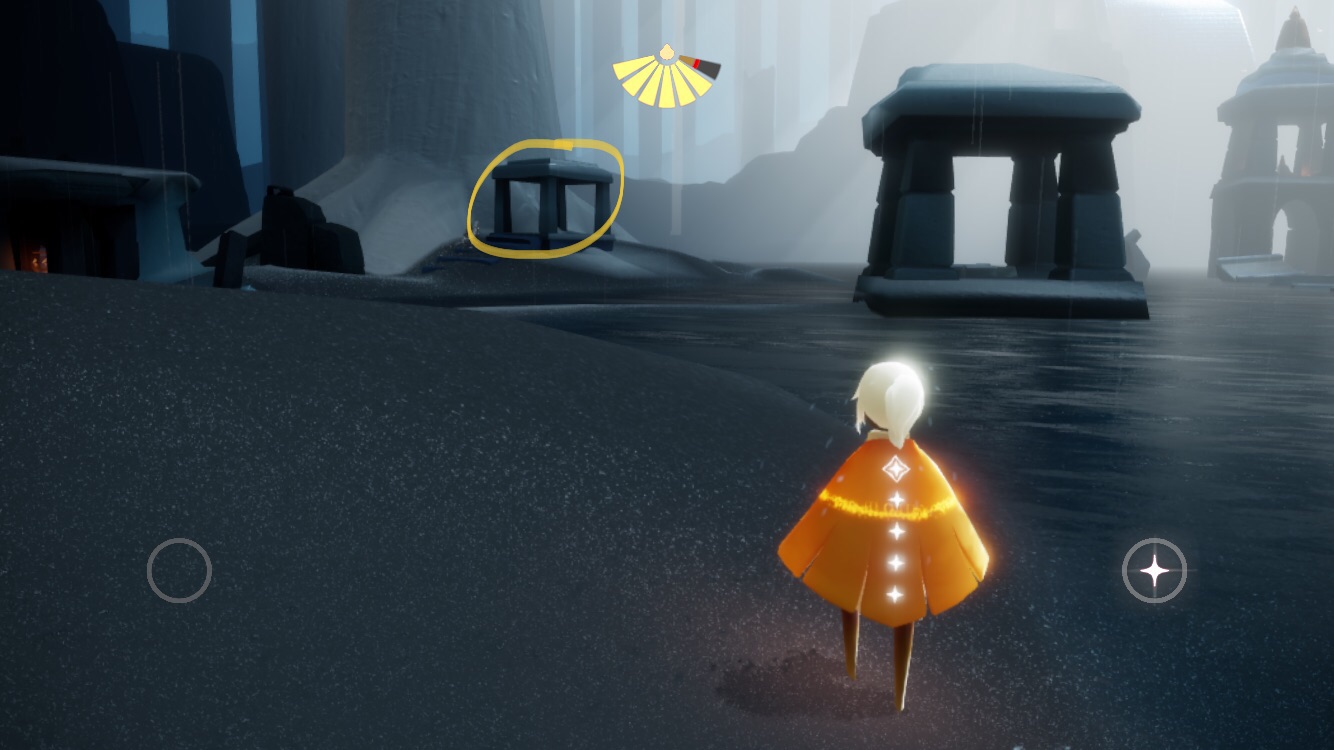 skyの瞑想　神殿前