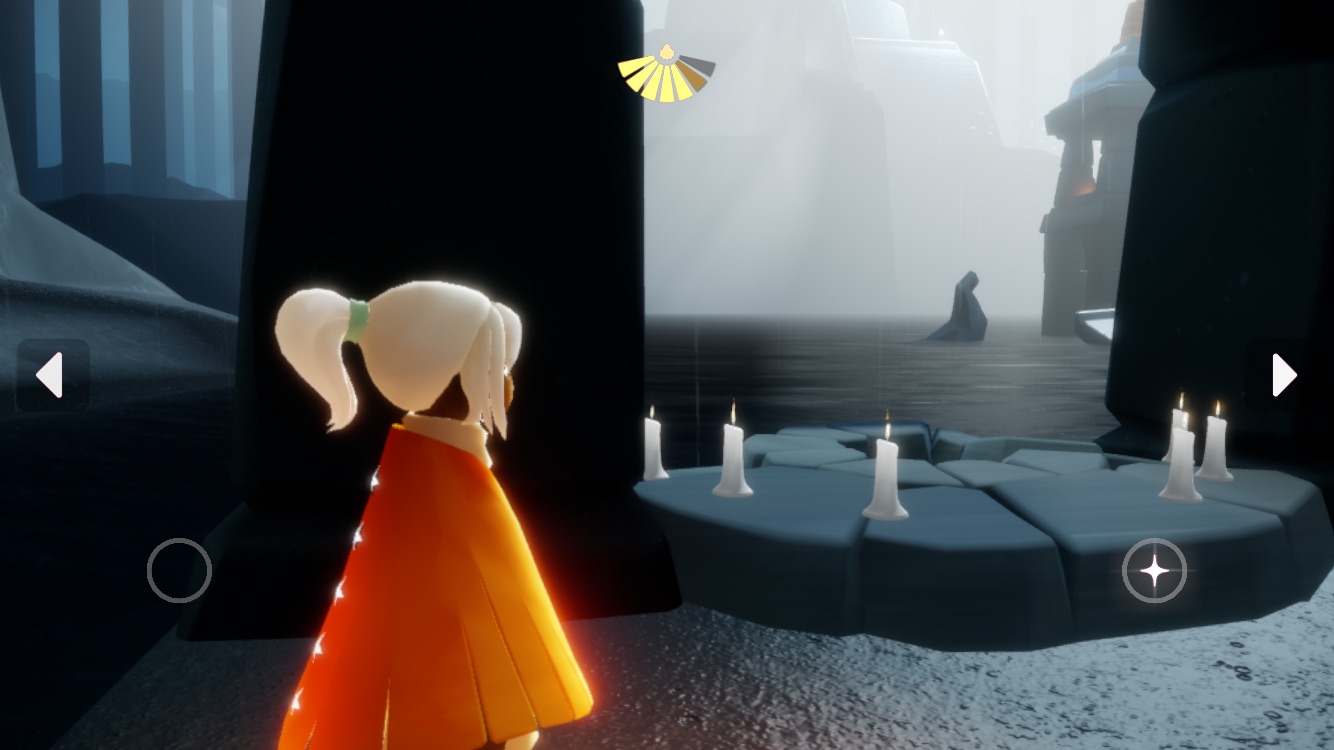 skyの瞑想　神殿前