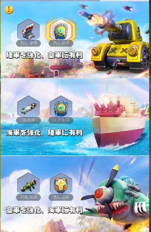 各軍強化