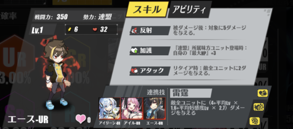タイムリフレインのエースUR