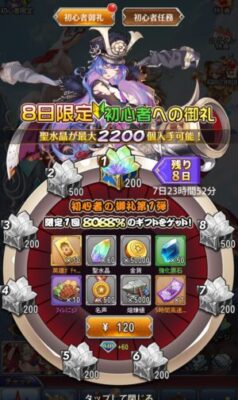 超次元彼女の初心者ログイン