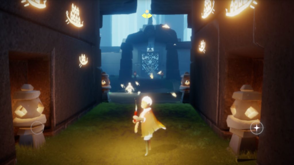 灯籠。ここだけ見ると急に和風のゲームにみえてしまう