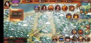 戦国布武での最強武将ランキングと部隊編成（パーティー編成）について。