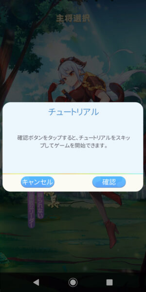 アイランドガールズのチュートリアル
