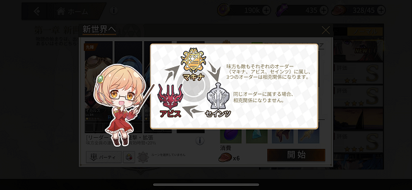 エデンの扉 属性相性