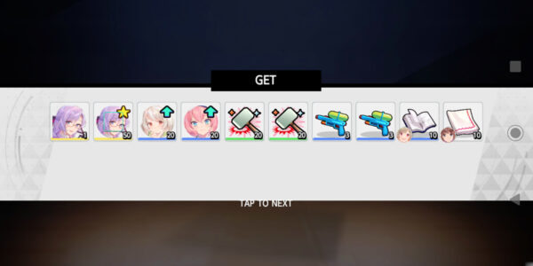 バブル&ドールズのガチャ結果