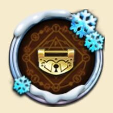 超次元彼女のアイコン枠 黄金の雪玉