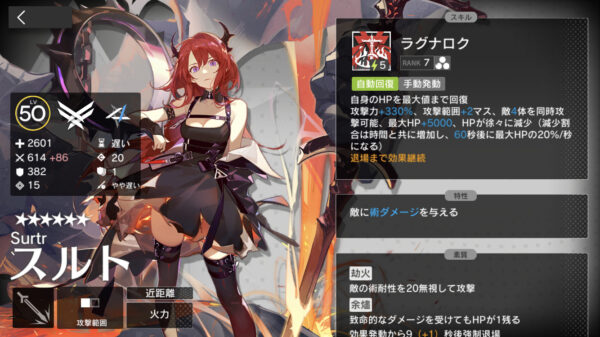 アークナイツのスルト