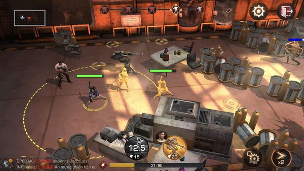 ステートオブサバイバル戦闘画面