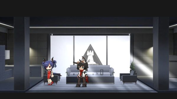 アークナイツの応接室風景