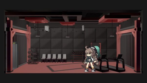 アークナイツの訓練室風景