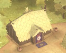 まおりゅう　村長の家