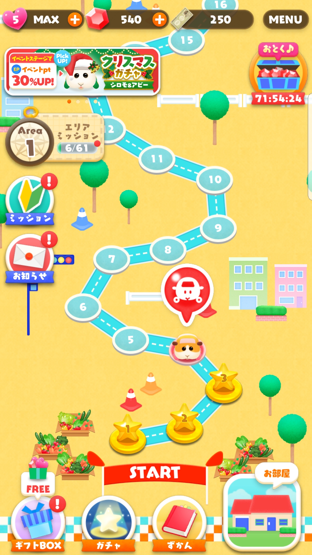ステージ
