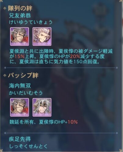 オリエントアルカディアの隊列の絆①