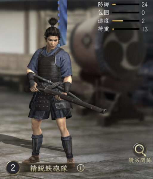 新信長の野望の鉄砲隊