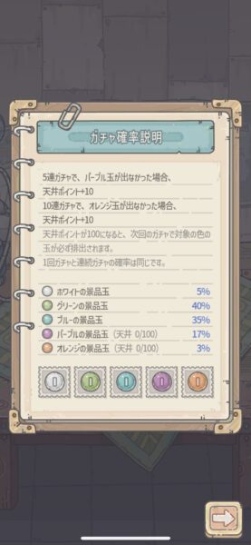 最強でんでん　ガチャ排出率