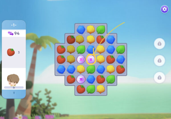 インザソムのゲーム画面