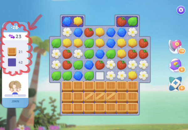 インザソムのゲーム画面