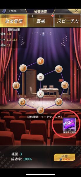 お願い社長！お買い物カード　秘書研修