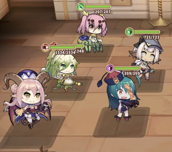 クローバーシアターの序盤オススメPT