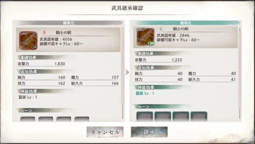 メメントモリの継承