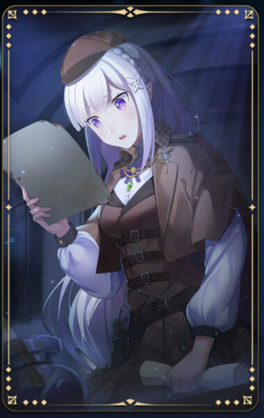 Re:ゼロから始める異世界生活のエミリア(名探偵)