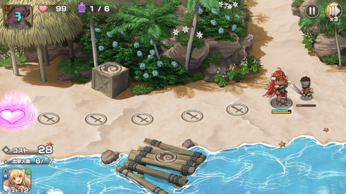 モンスター娘TD 地形によって適正を見極めた配置