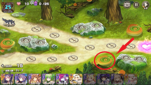 モンスター娘TD 属性マスについて