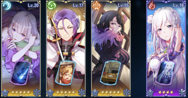 リゼロインフィニティの属性紹介