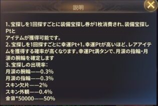 魔塔転生 タフガイへの挑戦状 ガチャ排出率