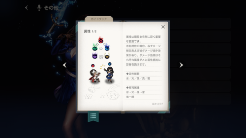 ブラウンダスト2 パーティー編成のコツ 属性について