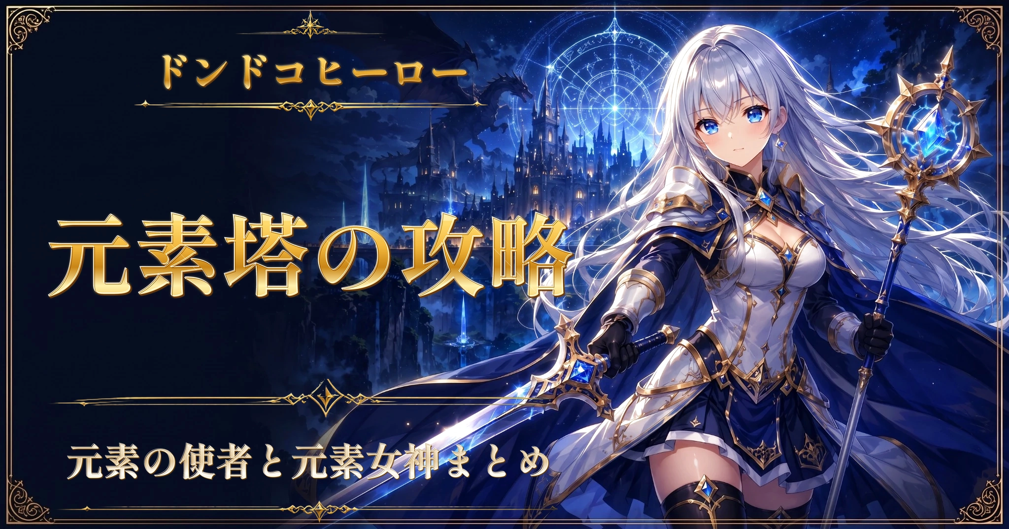 ドンドコヒーロー元素塔の攻略｜元素の使者と元素女神まとめ