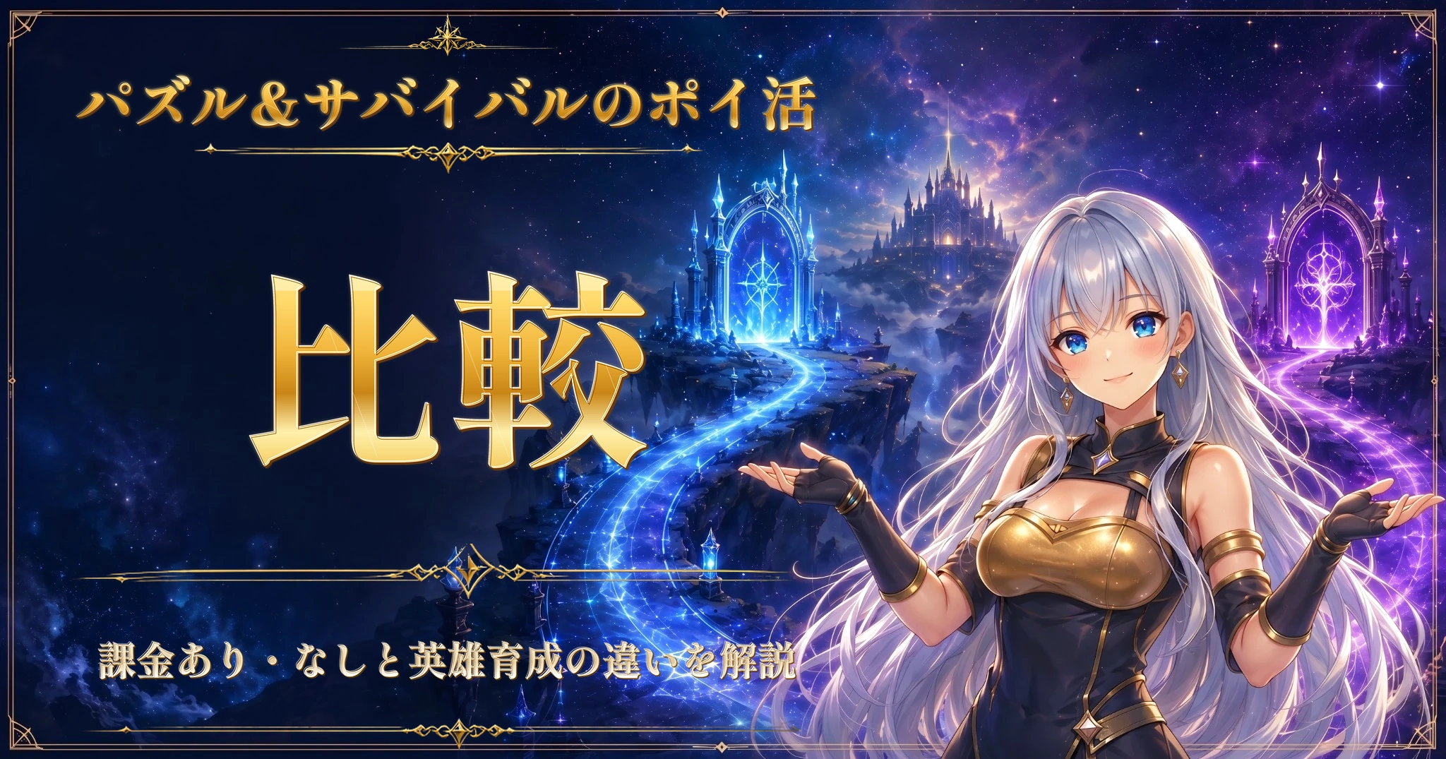 パズル&サバイバルのポイ活比較｜課金あり・なしと英雄育成の違いを解説