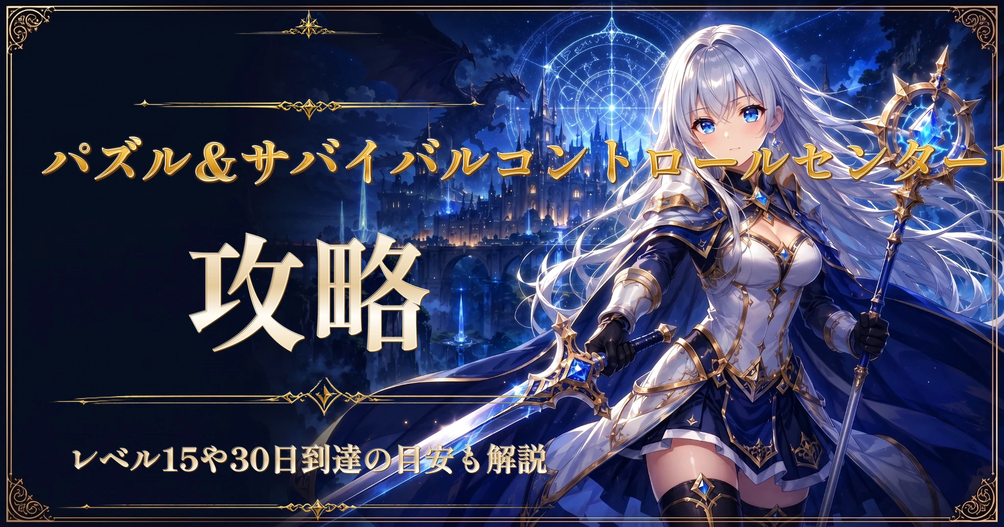 パズル&サバイバル コントロールセンター10攻略｜レベル15や30日到達の目安も解説