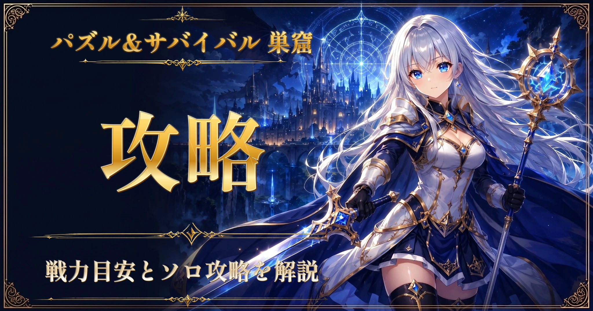 パズル&サバイバル 巣窟攻略｜戦力目安とソロ攻略を解説