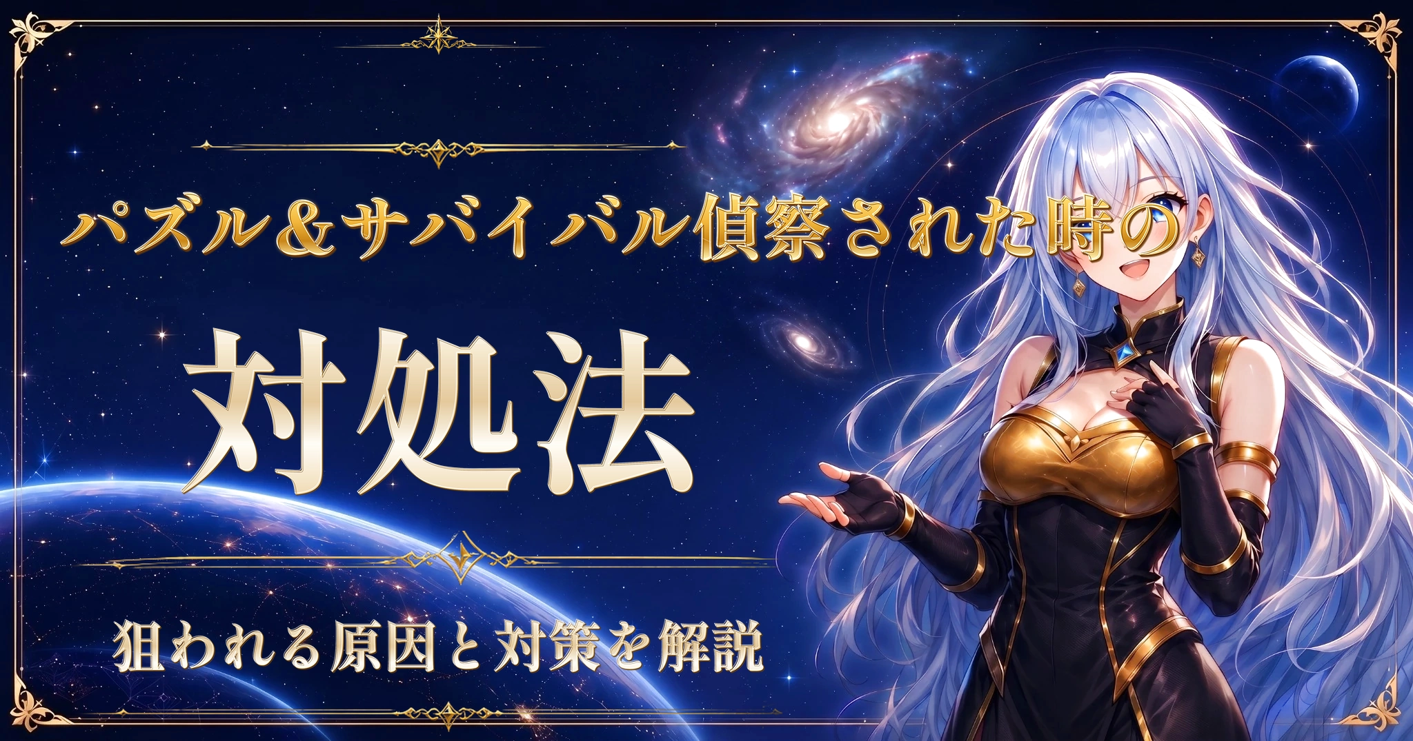 パズル&サバイバル 偵察された時の対処法｜狙われる原因と対策を解説