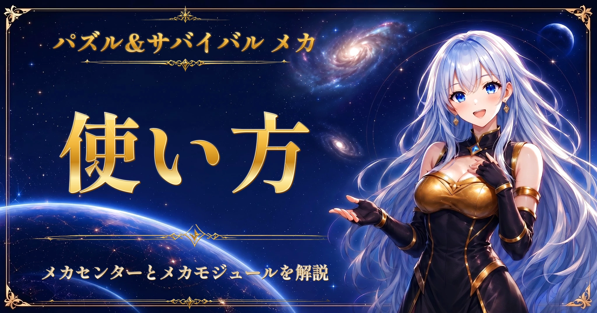 パズル&サバイバル メカの使い方｜メカセンターとメカモジュールを解説