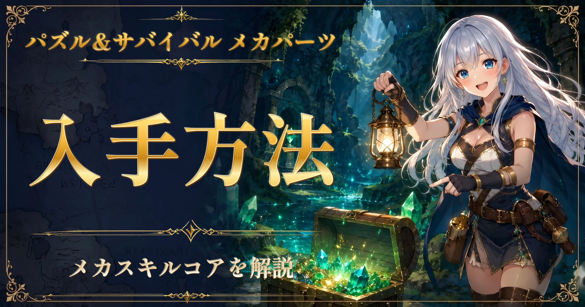 パズル&サバイバル メカパーツの入手方法｜メカスキルコアを解説