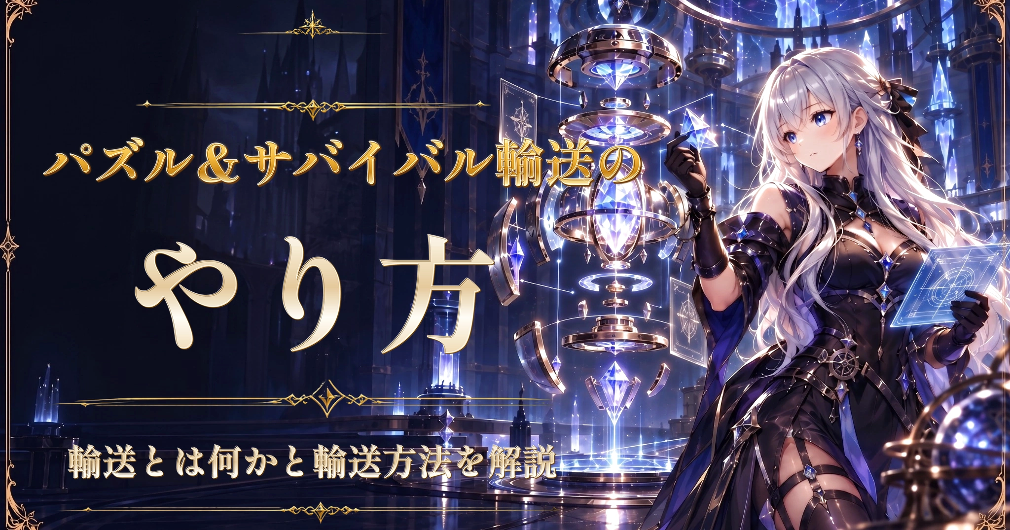 パズル&サバイバル 輸送のやり方｜輸送とは何かと輸送方法を解説