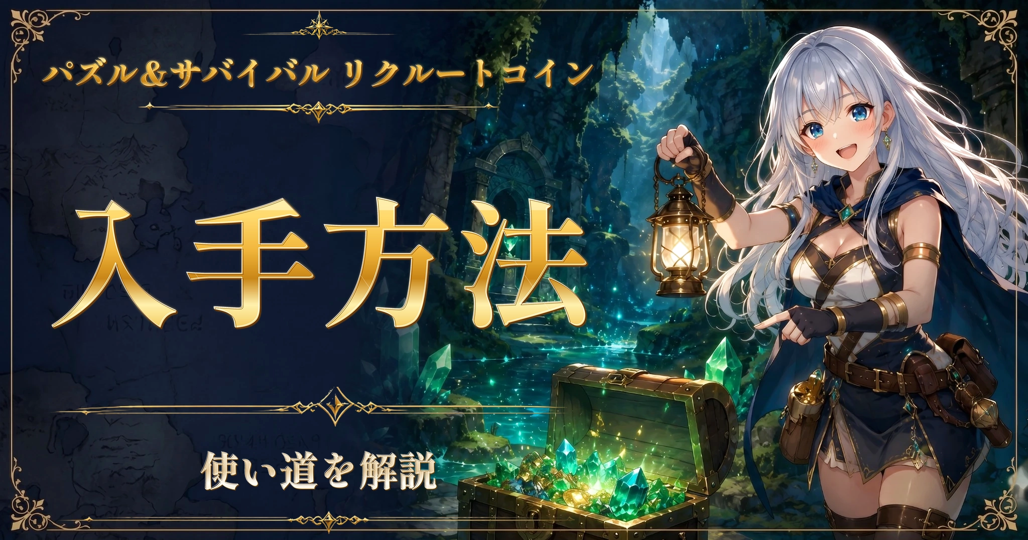 パズル&サバイバル リクルートコイン入手方法｜使い道を解説