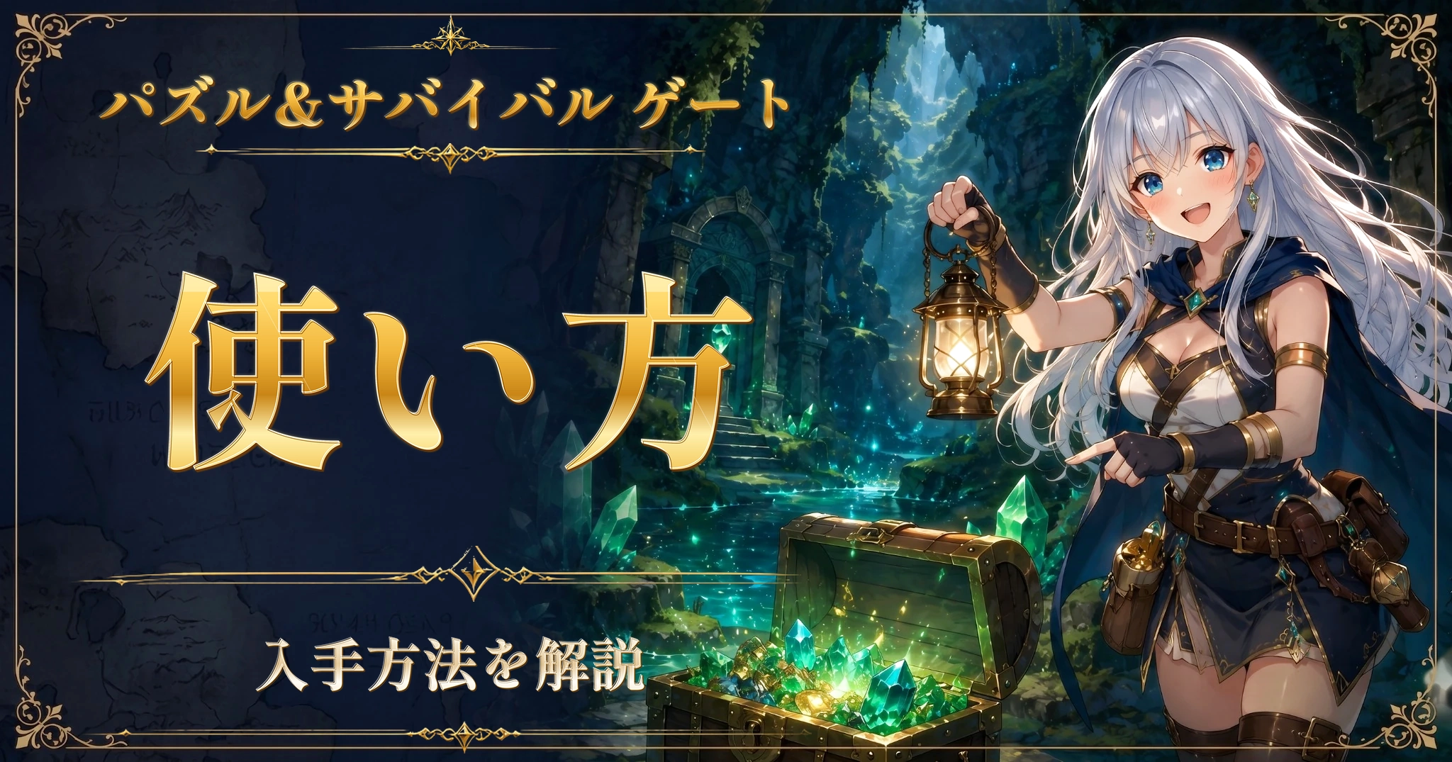 パズル&サバイバル ゲートの使い方｜入手方法を解説