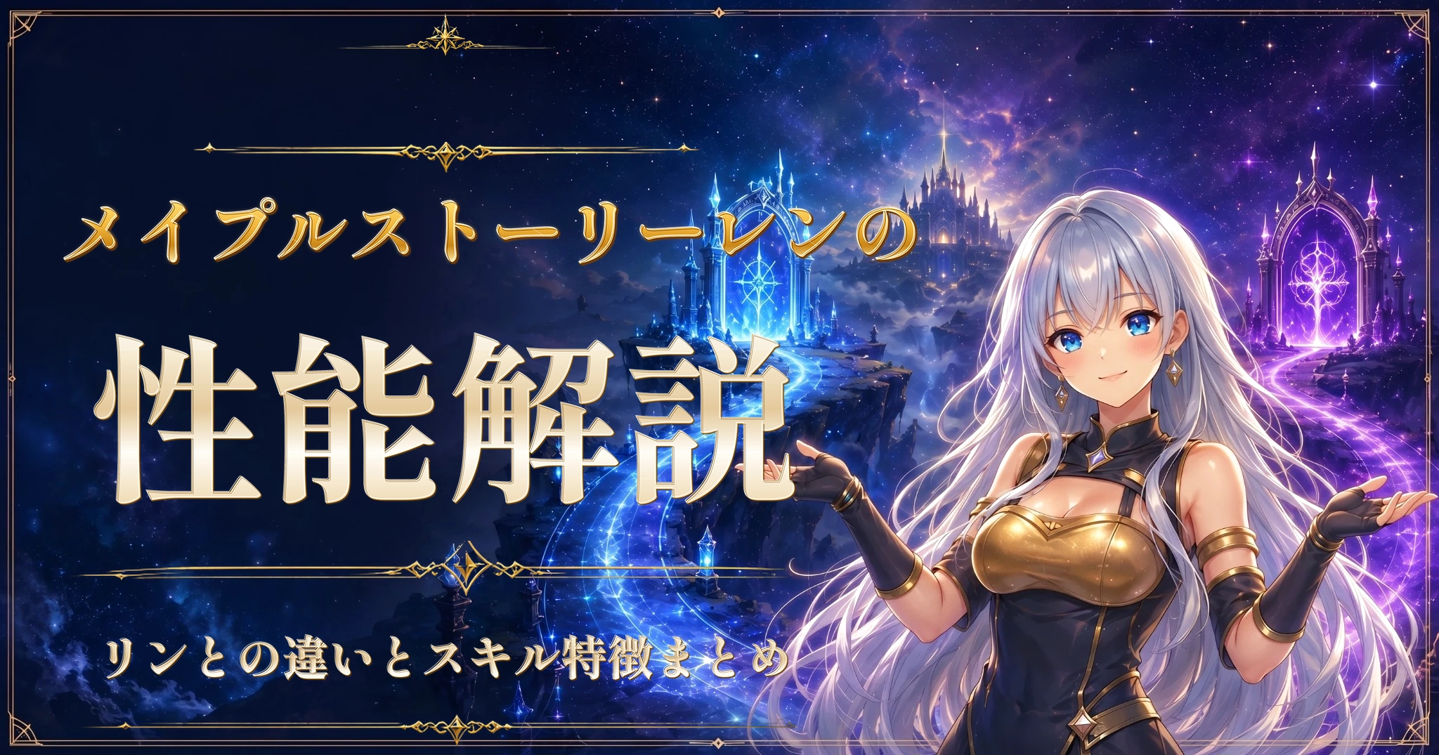 メイプルストーリーレンの性能解説｜リンとの違いとスキル特徴まとめ