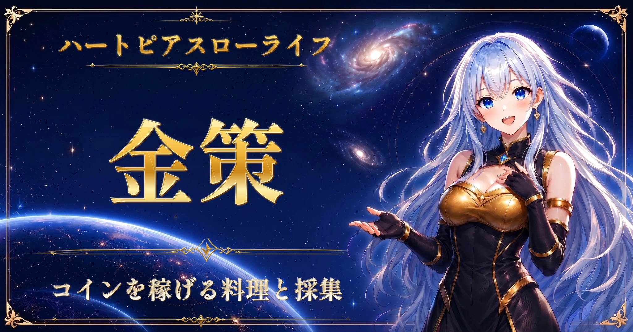 ハートピアスローライフの金策｜コインを稼げる料理と採集
