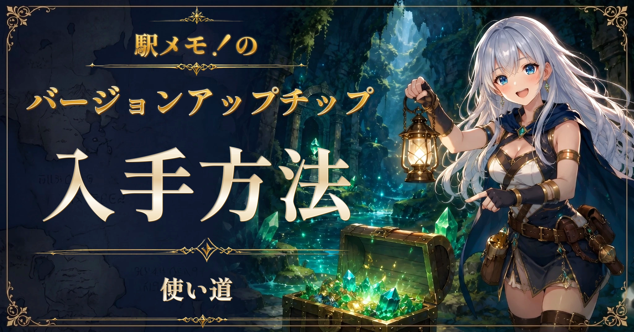 駅メモ！のバージョンアップチップの入手方法と使い道