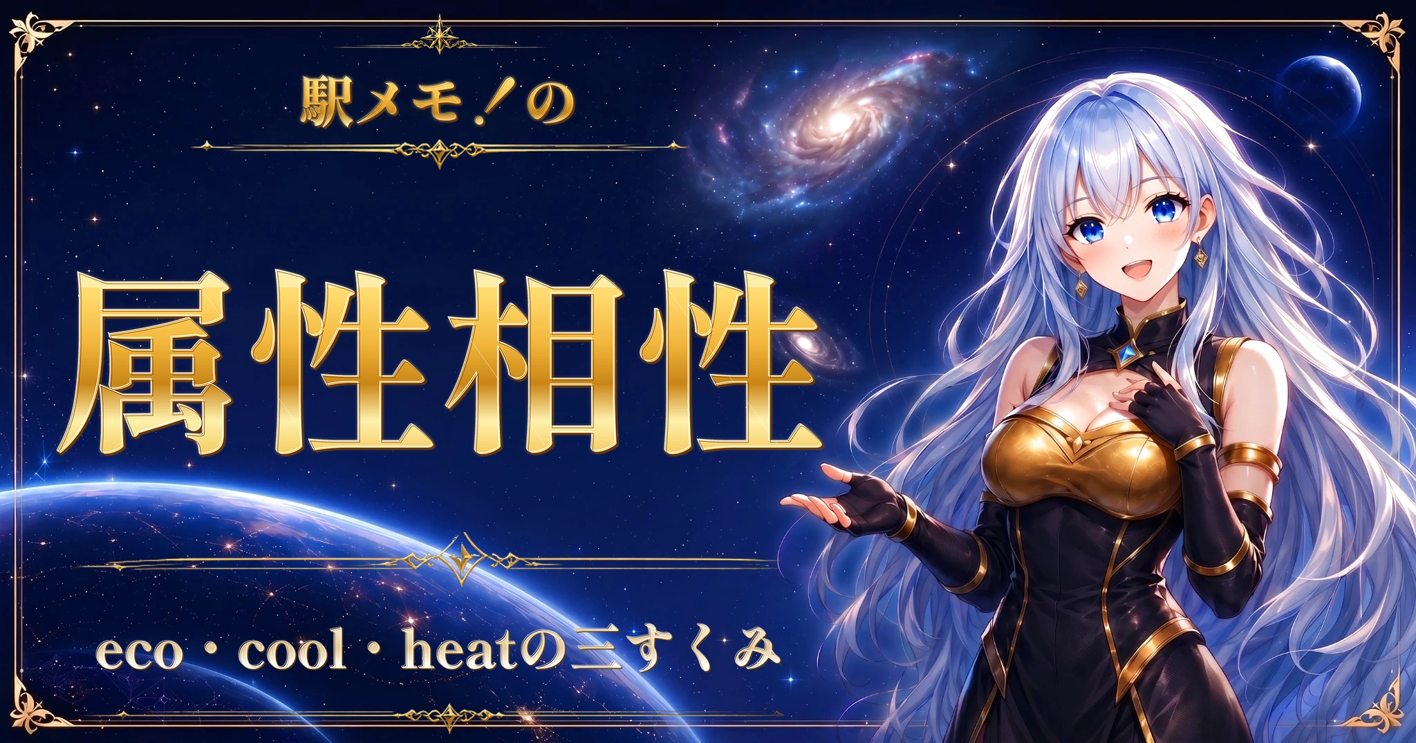 駅メモ！の属性相性｜eco・cool・heatの三すくみ