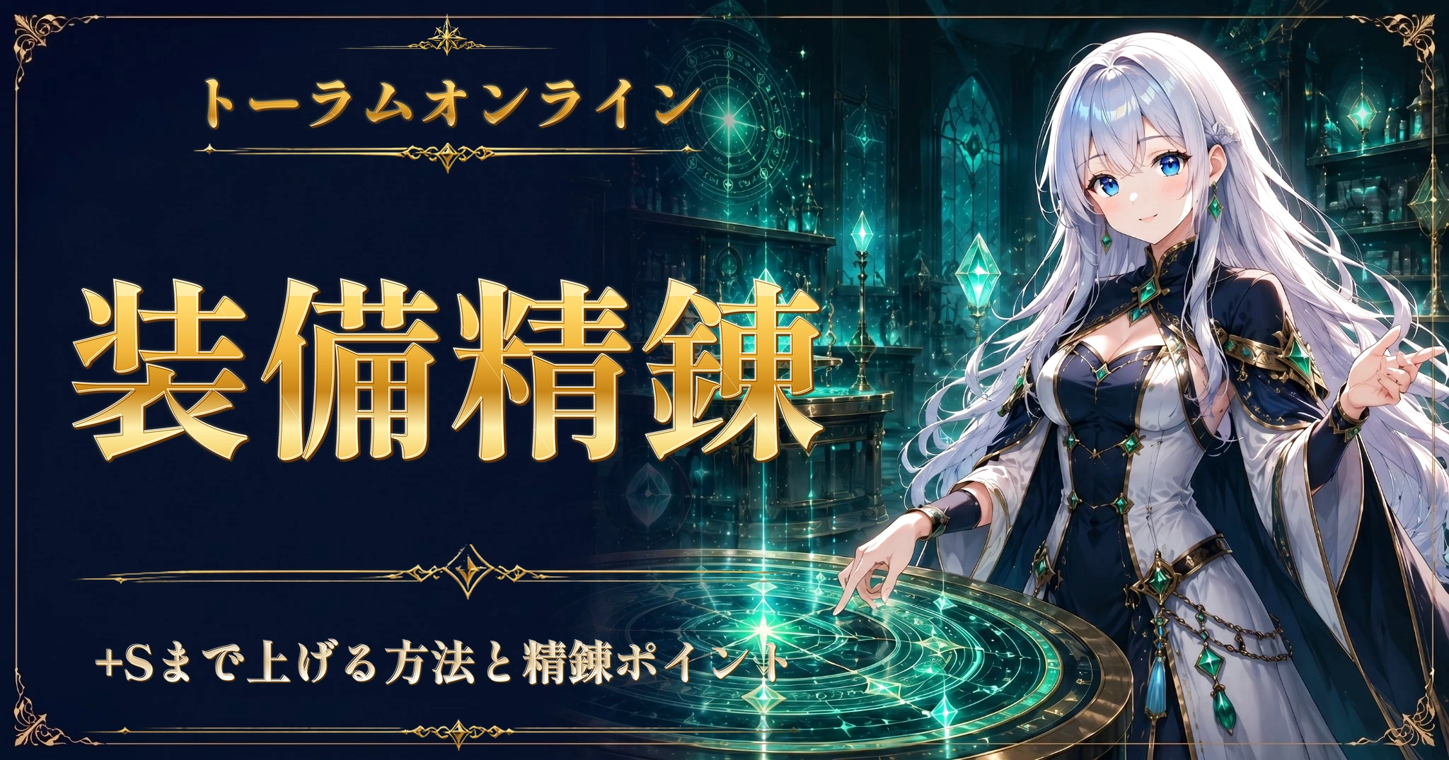 トーラムオンラインの装備精錬｜+Sまで上げる方法と精錬ポイント