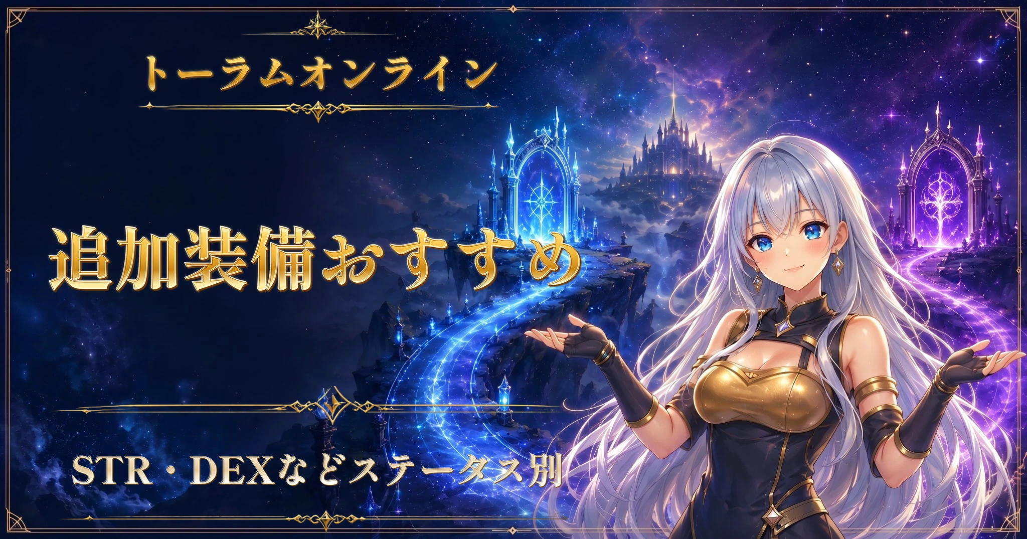 トーラムオンラインの追加装備おすすめ｜STR・DEXなどステータス別